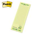 Post-it® Custom Printed Notes 3 x 8 - 50-sheets / 1 Color