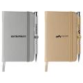 Miller Softy Metallic Notebook & Tres-Chic Pen Gift Set