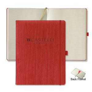 Tahoe Large Ivory Journal Red