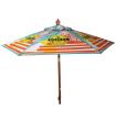 7' Full Color Steel Market Umbrella
