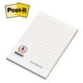 Post-it® Custom Printed Notes 4 x 6 - 25-sheets / 1 Color