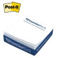 Post-it® Custom Printed Notes Quarter-Cube 4" x 4" x 1" / 2 spot colors, 1 design side print