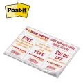Post-it® Custom Printed Notes 6 x 8 - 100-sheets / 1 Color