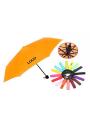Three Fold Compact Umbrella With Pouch
