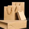 Kraft Paper Tote Bag With Handle